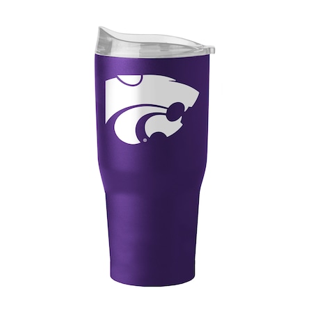 Logo Brands Kansas State 30oz Flipside Powder Coat Tumbler 158-S30PT-34